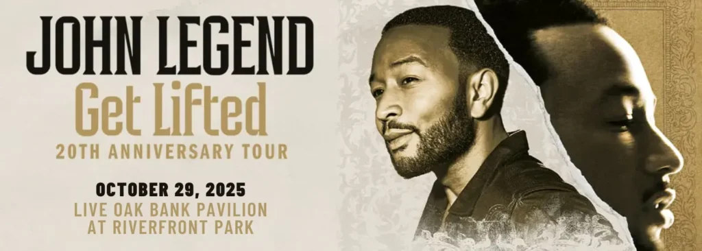 John Legend at Live Oak Bank Pavilion At Riverfront Park