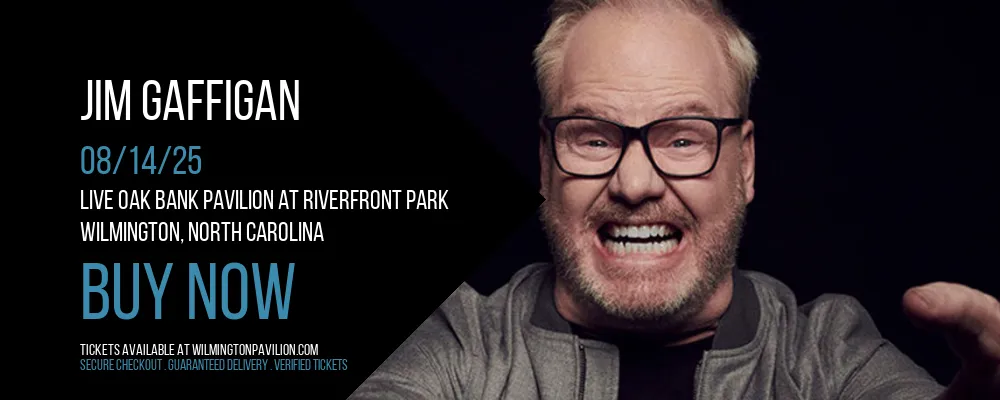 Jim Gaffigan at Live Oak Bank Pavilion At Riverfront Park