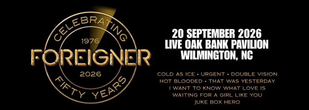 Foreigner at Live Oak Bank Pavilion At Riverfront Park