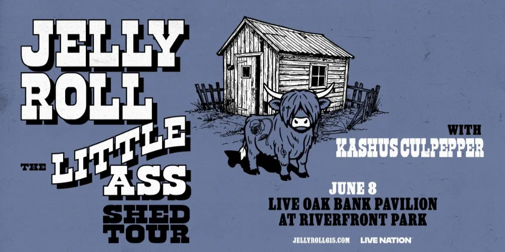 Jelly Roll & Kashus Culpepper at Live Oak Bank Pavilion At Riverfront Park