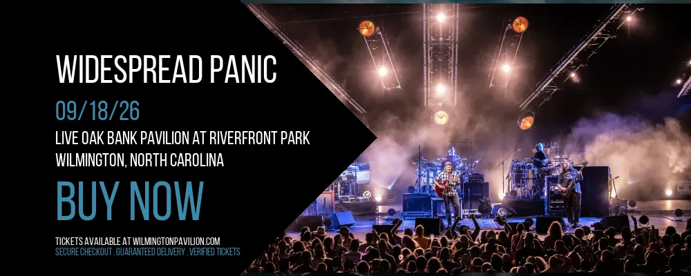 Widespread Panic at Live Oak Bank Pavilion At Riverfront Park
