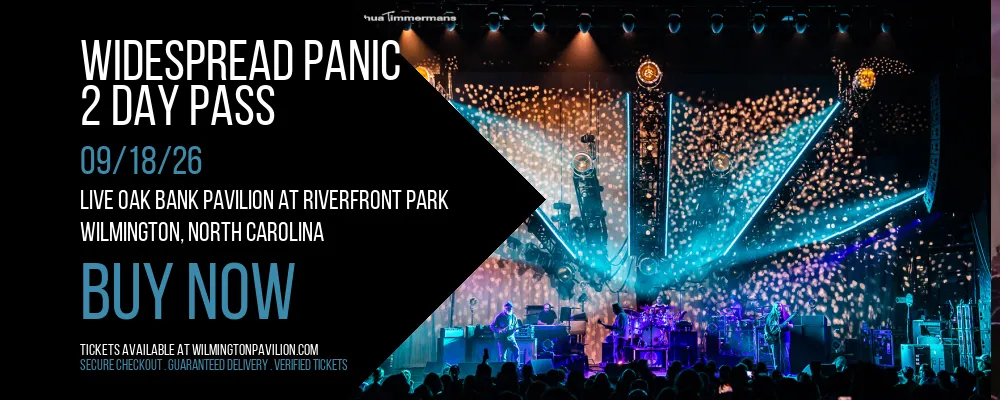 Widespread Panic at Live Oak Bank Pavilion At Riverfront Park